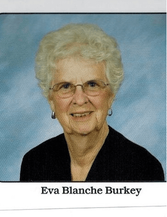 Eva  Blanche Burkey Obituary